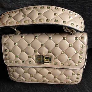 Bre Khaki Rock stud for fun bag.